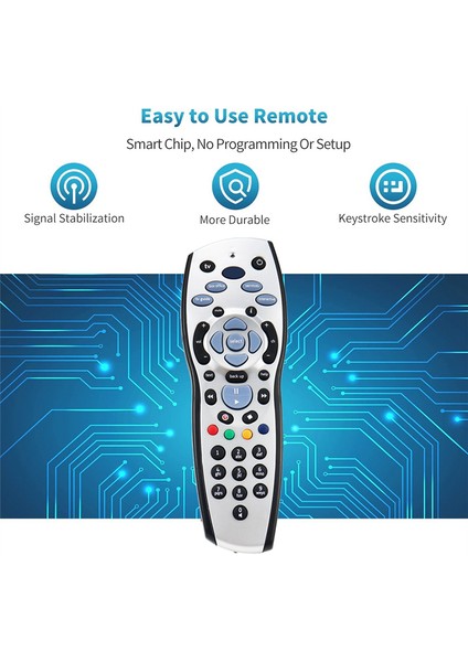 Tüm Sky Hd Kutuları Için Yedek Sky+Hd Uzaktan Kumanda Rev 9f (Yurt Dışından) fiyatları