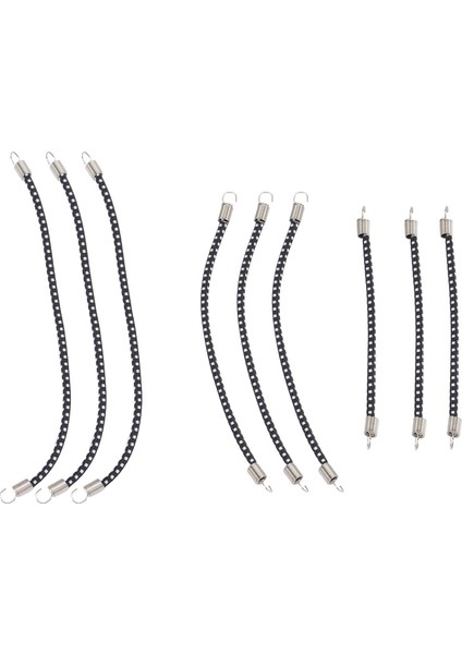 9 Adet Rc Araba Çatı Bagaj Rafı Naylon Elastik Halat 1/10 Rc Paletli Araba Traxxas Trx4 Eksenel SCX10 Süslemeleri Parçaları, C (Yurt Dışından)