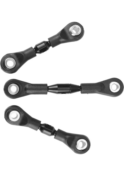 3 Adet Metal Direksiyon Çubuğu Bağlantı Çubuğu Rot Tamiya Tt-01 TT01 1/10 Rc Araba Yükseltme Parçaları Aksesuarları, Siyah (Yurt Dışından) fırsatları