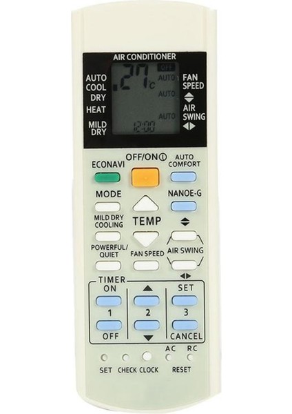 Panasonic Klima Için Yeni Uzaktan Kumanda A75C3208 A75C3706 KTSX5J A75C4185 A75C2994 A75C3883 (Yurt Dışından)
