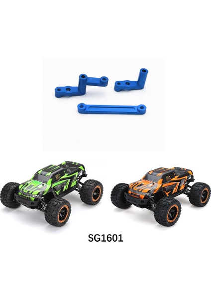 Metal Direksiyon Zil Krank Seti Haiboxing Hbx 16889 16889A 16890 SG1601 SG1602 1/16 Rc Araba Yükseltme Parçaları Aksesuarları, 1 (Yurt Dışından) modelleri