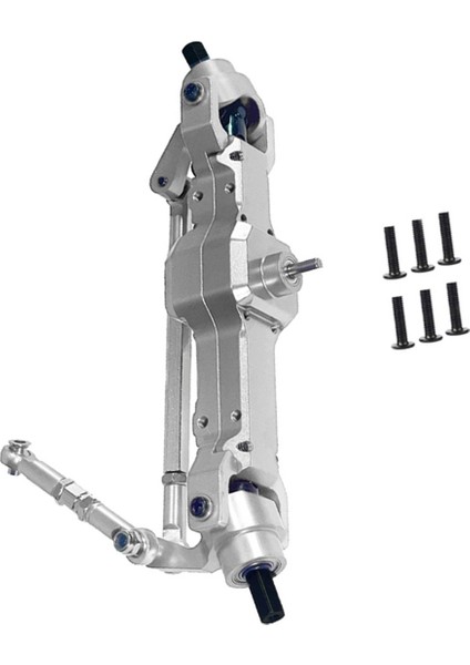 Metal Yükseltme Ön Aks Düzeneği Wpl 1/16 C14 C24 Jjrc Feiyu Rc Araba Parçaları Uzaktan Kumanda Araba Parçaları Gümüş (Yurt Dışından)