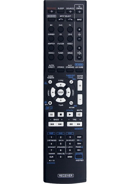 Pioneer Av Alıcısı Için AXD7621 Uzaktan Kumandayı Değiştirin AXD7569 AXD7661 AXD7662 AXD7621 AXD7622 AXD7624 (Yurt Dışından)