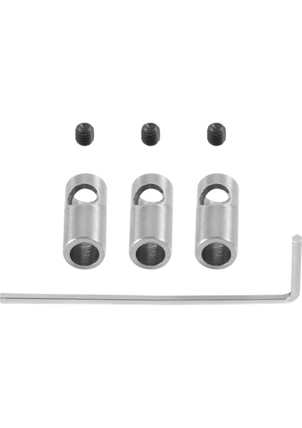 3 Adet Motor Aksı 3.17MM Ila 5mm Değişim Şaft Adaptör Kolu Rc Model Araba Tekne Uçak 3650 550 540 Motor (Yurt Dışından)