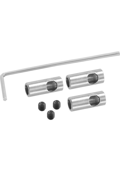 3 Adet Motor Aksı 3.17MM Ila 5mm Değişim Şaft Adaptör Kolu Rc Model Araba Tekne Uçak 3650 550 540 Motor (Yurt Dışından)