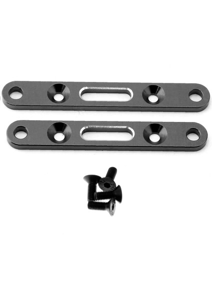 Alüminyum Alaşımlı Ön Arka Kol Kodu ARA320589 ARA320590 Arrma 1/8 Mojave Rc Araba Için Yükseltilmiş Aksesuarlar Siyah (Yurt Dışından)