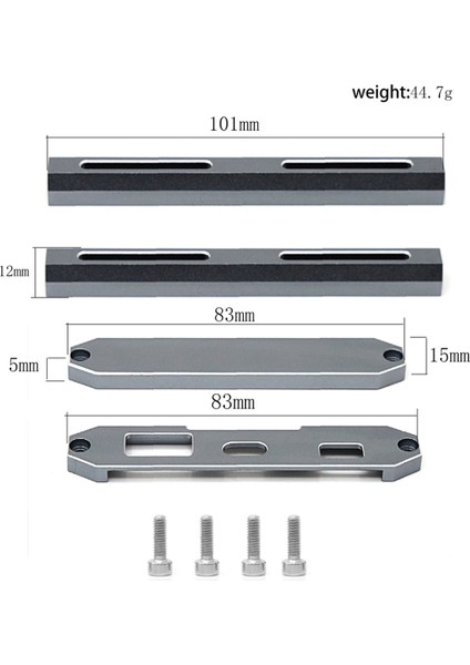 Flysky Noble Nb4 Pro Uzaktan Kumanda Titanyum Için Metal Verici Koruyucu Çerçeve Pil Koruma Çerçevesi (Yurt Dışından) fiyatları