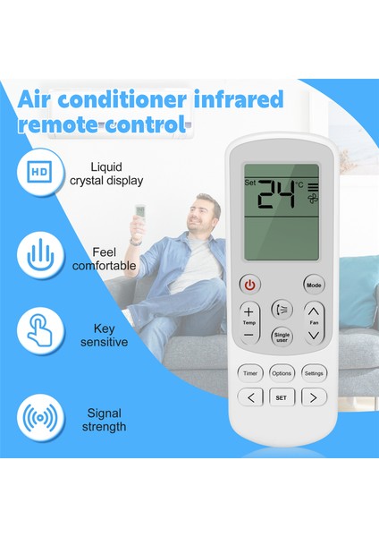 Klima Uzaktan Kumanda Yedek Tek Kullanıcı Samsung DB93-15169G DB93-14643T AJ009JNNDCH DB93-15169E (Yurt Dışından) fırsatları