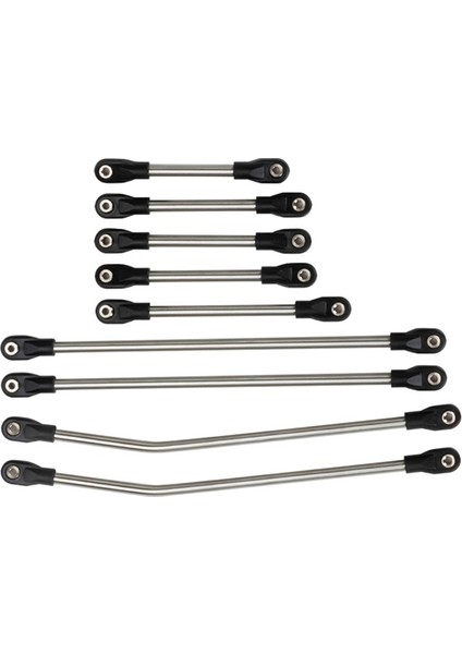 Lcg Kirişli Çerçeve Paslanmaz Çelik Bağlantı Bağlantı Çubuğu Çekme Çubuğu 1/10 Rc Paletli Eksenel SCX10 Capra Lcg Rayları Şasi Kiti (Yurt Dışından) modelleri