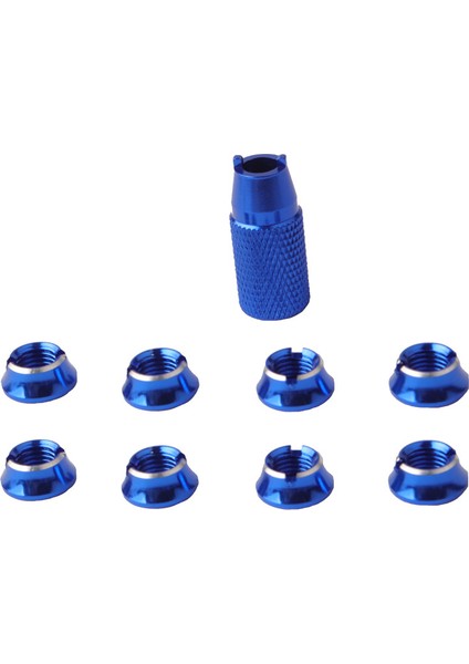 Radyo Verici Anahtarı Sabit Somun ve Kurulum Anahtarı Radiolink Futaba Jr Frsky Uzaktan Kumanda T8FG T14SG T18SZ T16SZ, Mavi (Yurt Dışından)