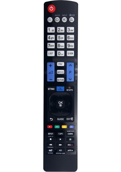 AKB73615306 Lg Tv Için Uzaktan Kumandayı Değiştirin 55LD520C 26LD350 55LE5500 42LE5500 46LD550UB 52LD550 55LD650 55LD650UA 60LD550 (Yurt Dışından)