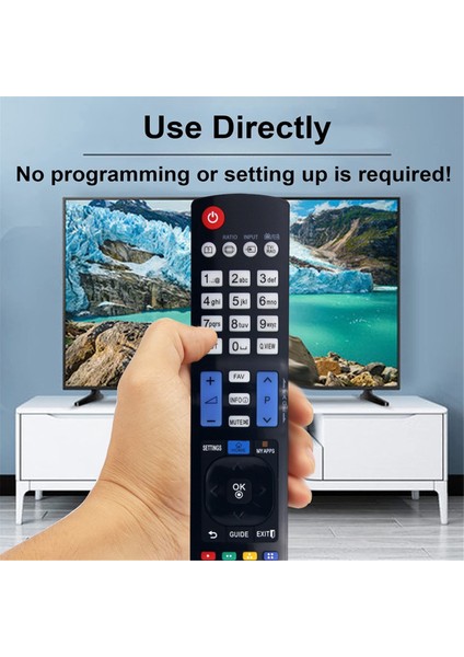 AKB73615306 Lg Tv Için Uzaktan Kumandayı Değiştirin 55LD520C 26LD350 55LE5500 42LE5500 46LD550UB 52LD550 55LD650 55LD650UA 60LD550 (Yurt Dışından) modelleri