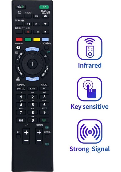 RM-ED052 Sony Tv Için Uzaktan Kumandayı Değiştirin RM-ED050 RM-ED053 RM-ED060 KDL-55W905A KDL42W809A KDL-47W805A KDL-42W808A KDL42W807A (Yurt Dışından) modelleri