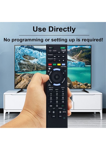 RM-ED052 Sony Tv Için Uzaktan Kumandayı Değiştirin RM-ED050 RM-ED053 RM-ED060 KDL-55W905A KDL42W809A KDL-47W805A KDL-42W808A KDL42W807A (Yurt Dışından) fırsatları