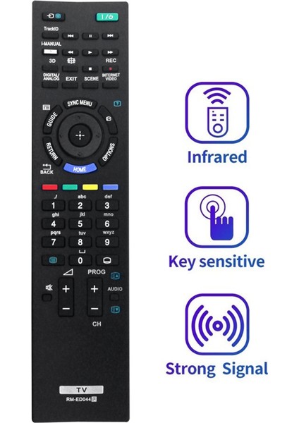 RM-ED044 Uzaktan Kumanda Sony RM-ED044 RMED044 Tv Uzaktan Kumandası Için Değiştirin (Yurt Dışından) fiyatları