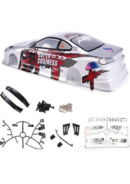 Nissan S15 Için 1/10 Rc Araba Gövde Kabuğu Modifikasyonu 190MM Yol Driftinde (Yurt Dışından) fiyatları