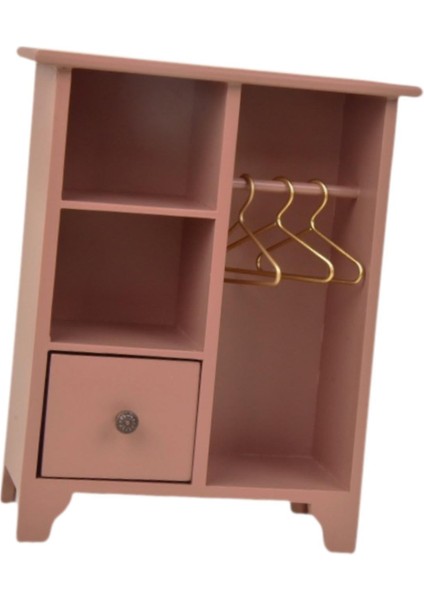 1:12 Giysiler Organizer Dıy Aksesuarları Simüle Mini Giyim Rafı Hediye (Yurt Dışından)
