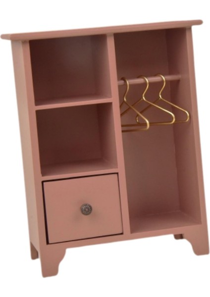 1:12 Giysiler Organizer Dıy Aksesuarları Simüle Mini Giyim Rafı Hediye (Yurt Dışından)