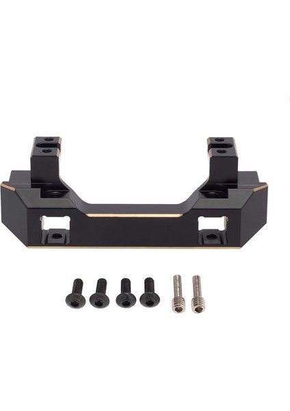 Pirinç Ön Tampon Montaj Servo Dağı Traxxas Trx4 Trx-4 1/10 Rc Paletli Araba Yükseltme Parçaları Aksesuarları (Yurt Dışından)