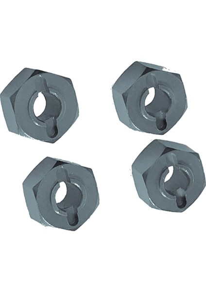 Adet Mjx 1/14 1/16 14210 14303 16207 16208 Uzaktan Kumanda Araba Aksesuarları 12MM Hex Konnektör Titanyum Renk (Yurt Dışından)