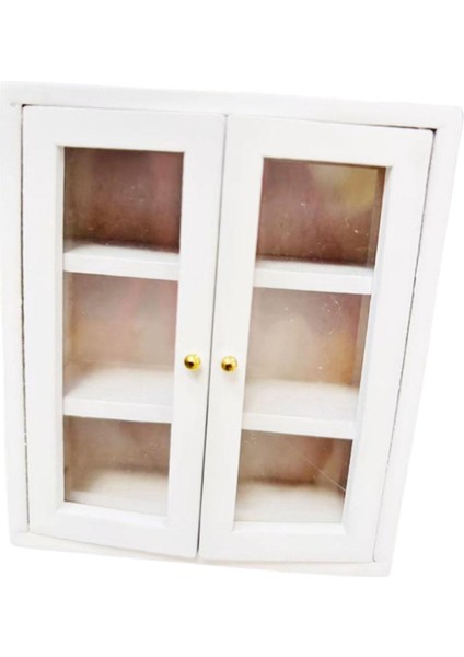 1:12 Ölçekli Dollhouse Dolap Oturma Odası Ev Için Ahşap Minyatür Dolap (Yurt Dışından) fiyatları