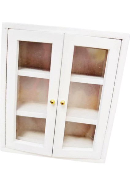 1:12 Ölçekli Dollhouse Dolap Oturma Odası Ev Için Ahşap Minyatür Dolap (Yurt Dışından) indirimleri