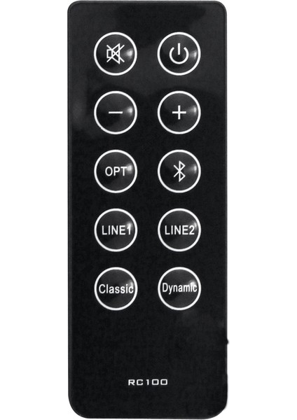 Edifier R2000DB Soundbar ile Çalışan Bluetooth Kitaplık Hoparlörleri Için RC10D RC100 Uzaktan Kumandayı Değiştirin (Yurt Dışından)