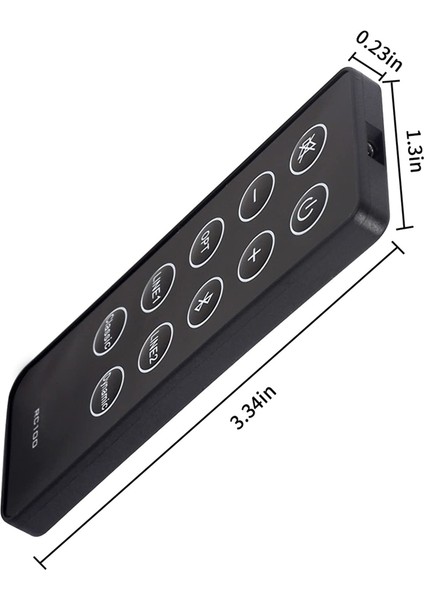 Edifier R2000DB Soundbar ile Çalışan Bluetooth Kitaplık Hoparlörleri Için RC10D RC100 Uzaktan Kumandayı Değiştirin (Yurt Dışından) modelleri