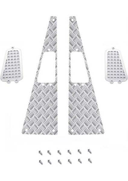 Mn D90 D99S MN99S 1/12 Rc Araba Yükseltme Parçaları Metal Kaymaz Plaka Emme Izgarası Aksesuarları (Yurt Dışından)