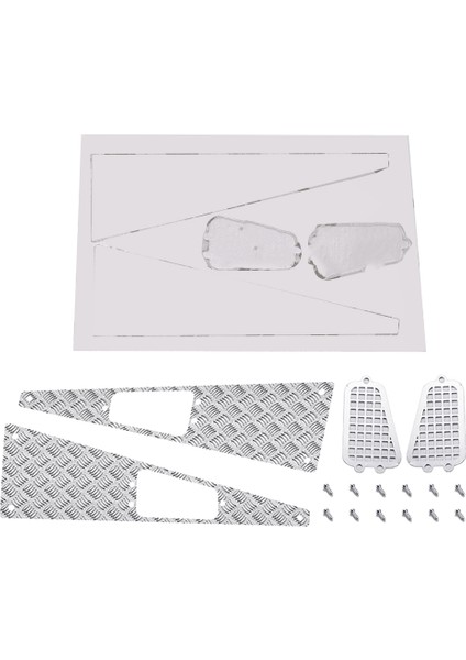 Mn D90 D99S MN99S 1/12 Rc Araba Yükseltme Parçaları Metal Kaymaz Plaka Emme Izgarası Aksesuarları (Yurt Dışından) fiyatları