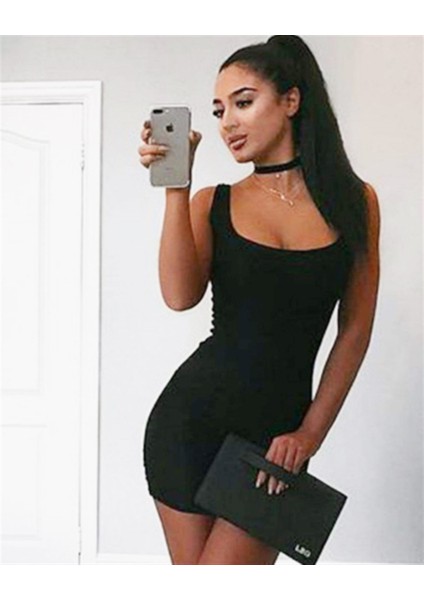 Hediye Cantam Askılı Elbise