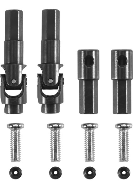 4 Adet Metal Ön Aks Tahrik Mili Arka Aks Mili Wpl C14 C24 C34 B14 B24 B36 Mn D90 MN99S Rc Araba Yükseltme Parçaları (Yurt Dışından)