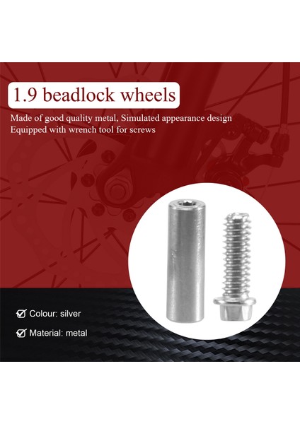 100 Adet 1.9 2.2 Jant Imperial M2 Vida Dekorasyon 1/10 Rc Paletli Eksenel SCX10 90046 AXI03007 Traxxas Trx4,a (Yurt Dışından) fırsatları