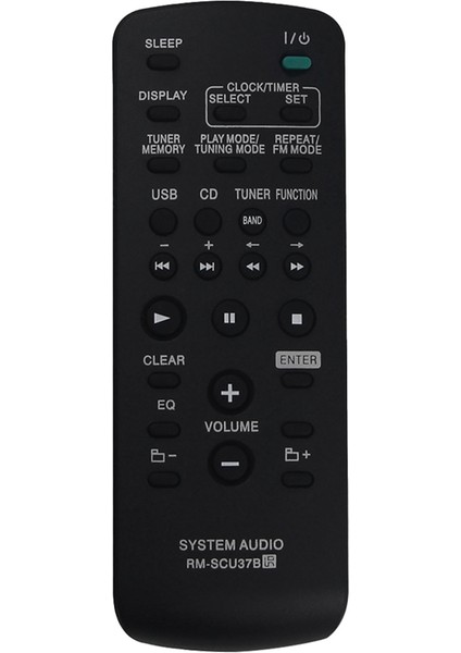 RM-SCU37B Oynatıcı Sony Ses Oynatıcı Için Uzaktan Kumanda RM-SCU37B Cmt-Bx3 BX30R Yedek Uzaktan Kumanda (Yurt Dışından)