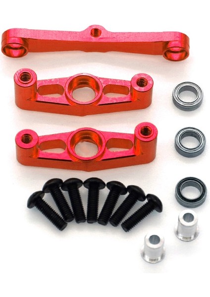 Tamiya Tt-02 TT02 TT02B TT02T 1/10 Rc Araba Yükseltme Parçaları Için Rulmanlı Metal Direksiyon Düzeneği (Yurt Dışından)
