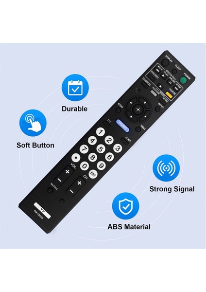 Sony Bravia Tv Için RM-YD025 Uzaktan Kumandayı Değiştirin Kdl 32L4000 37L4000 KDL-19M4000 KDL-19M4000/B KDL-22L4000 (Yurt Dışından) fiyatları