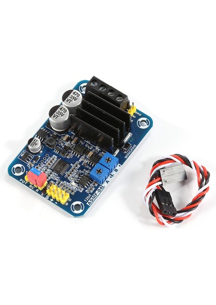 Asmf-04 Tek Kanallı Modül Yüksek Tork 500NM Denetleyici Servo Dıy 12V Ila 24V Akım Sınırı 10A Modülü (Yurt Dışından)