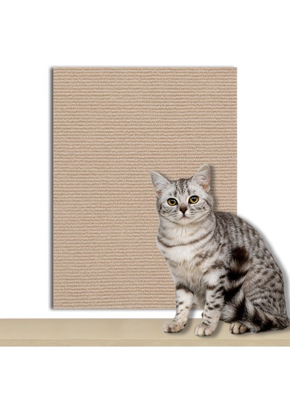 Anti-Kedi Çizik Kanepe Koruyucu Kaplama Kedi Çizik Pedi Kesilebilir Kendinden Yapışkanlı Onarım Kanepe Kedi Çizik Kurulu Duvar Sticker (Yurt Dışından)