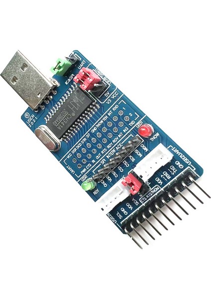 CH341A Usb'den I2C / Iıc / Spı / Uart / Ttl / Isp Adaptörü Epp / Mem Paralel Port Dönüştürücü (Yurt Dışından)