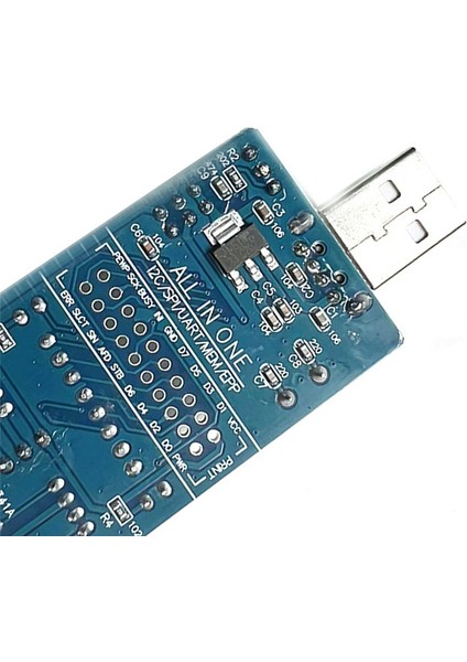 CH341A Usb'den I2C / Iıc / Spı / Uart / Ttl / Isp Adaptörü Epp / Mem Paralel Port Dönüştürücü (Yurt Dışından)