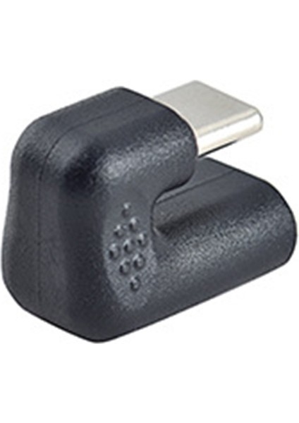 2 Adet 180 Derece Dik Açı USB 3.1 Tip C Erkek-Dişi Usb-C Dönüştürücü Adaptör Samsung Xiaomi Huawei Akıllı Telefon Için (Yurt Dışından)