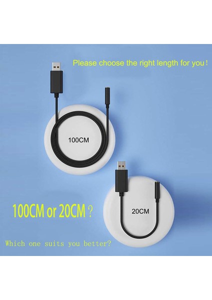 Usb'den 3.5mm Kulaklık ve Mikrofon Jakına Ses Adaptörü 3.5mm Combo Aux Stereo Dönüştürücü ile Kulaklık Mac Ps4 Pc Için (Yurt Dışından)