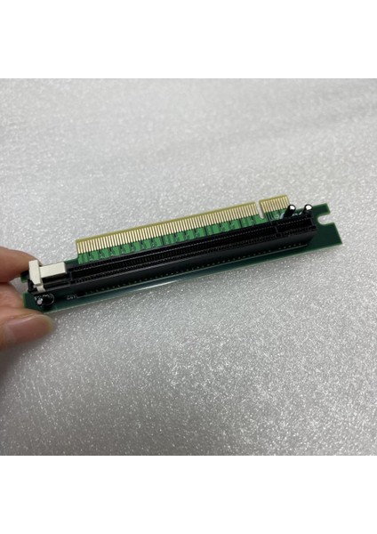 Pcı-E 16X Yükseltici Kart 90 Derece Pci-E Pci-Express 16X Ila 16X Yuvası Sağ Açı Genişletici Koruyucu Yükseltici Adaptör Kartı (Yurt Dışından)