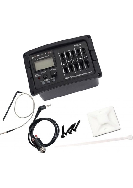 Akustik Guitar 5 Band Eq Ekolayzer Guitar Preamp Piezo Pikap (Yurt Dışından) fırsatları