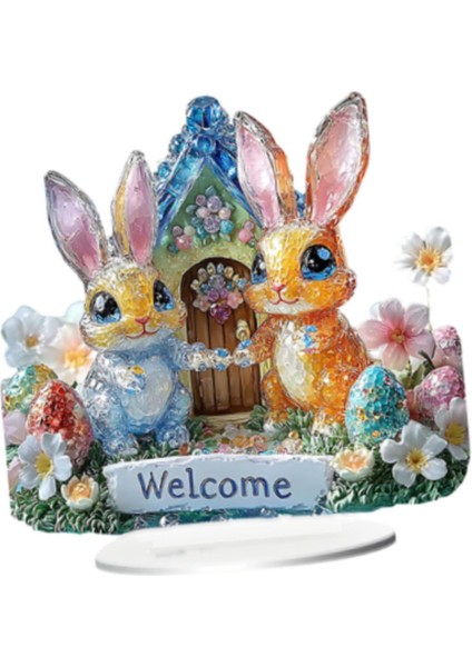 Tavş Süsleme Paskalya Dekorasyon Tablet Parçası Için (Yurt Dışından) modelleri