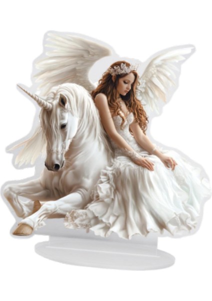 2d Angel Animal Masta Süsleme Doğum Günü Hediye Heykeli Hayvan Kız Ekran (Yurt Dışından) fiyatları