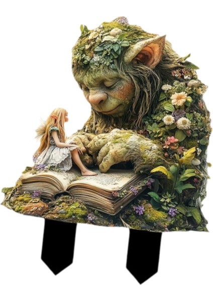 Fairy Garden Stake Acrilik Yard Out Dış Çim Için Su Geçirmez (Yurt Dışından) fırsatları