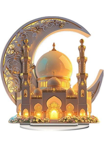 Kitaplık Odası Için Akrilik Dekorasyon 2d Centerpiece (Yurt Dışından)
