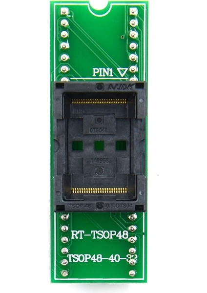 TSOP48 - DIP48 Adaptörü TSOP48 Soketi RT809F RT809H ve Xeltek USB Programlayıcı Için (Yurt Dışından)