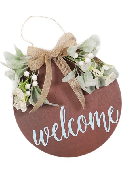 Patio Farmhouse Için Ön Kapı Için Karşılama Işareti Tüm Mevsimler (Yurt Dışından) fiyatları